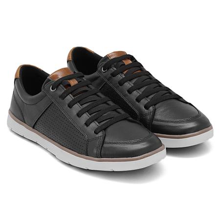 Imagem de Tenis Sapatenis Masculino Casual Em Couro e Palmilha em Gel Confortável Lançamento Ref 6205 VK