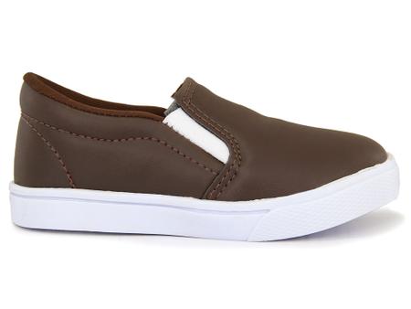 Imagem de Tênis Sapatênis Masculino Menino Sapatinho Infantil Slip on Confortavel Leve Barato Calce Facil