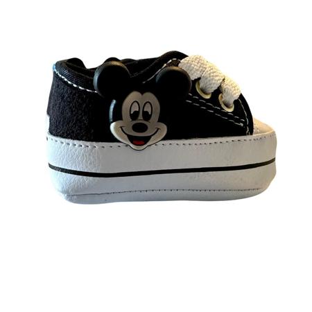 Imagem de Tenis Sapatinho Primeiros Passos Recem Nascido Bebe Mickey