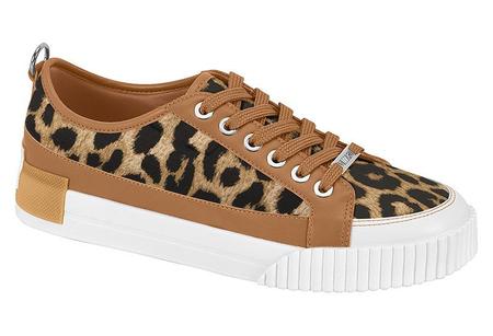 T nis sapato feminino animal print on a oncinha Vizzano 1371.101