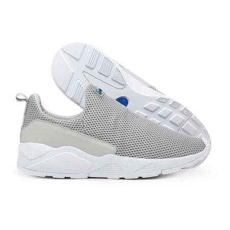 Imagem de Tênis Sem Cadarço Masculino Slip On Esportivo Comfort Calce Fácil + Meia Cano Curto