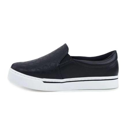 Imagem de Tênis Slip On Feminino Via Marte Preto