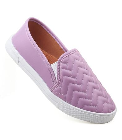 Imagem de Tênis Slip On Matelassado Select Roxo