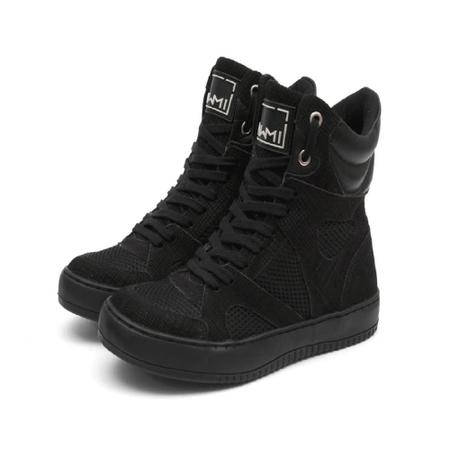 Tenis Sneaker Feminino Botinha Treino Academia Cano Alto Bawmi