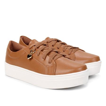 T nis Somoda Flatform Com Pingente Feminino T nis Feminino