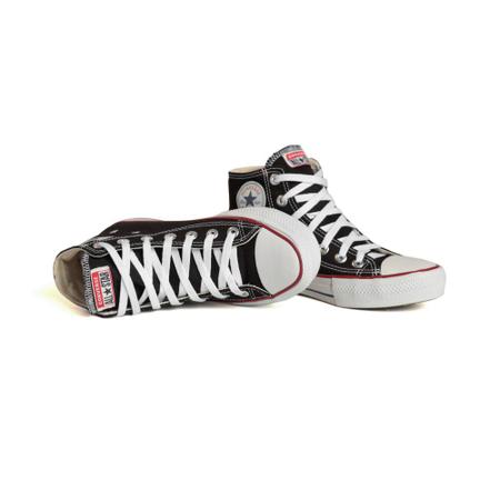 Tênis All Feminino Star Classic Chuck Taylor Cano Alto Preto no