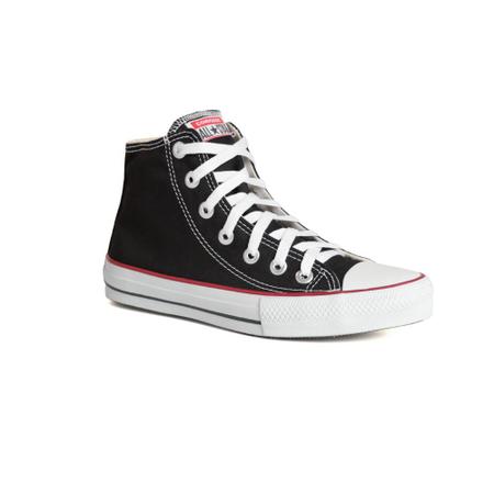 Tênis All Feminino Star Classic Chuck Taylor Cano Alto Preto no