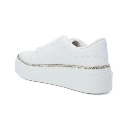 Imagem de Tênis Strass Plataforma Vizzano Feminino 13395177286 - Branco