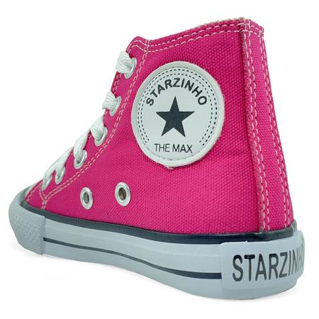 Tênis Super Star Cano Alto Empire Infantil - Rosa Pink Rosa