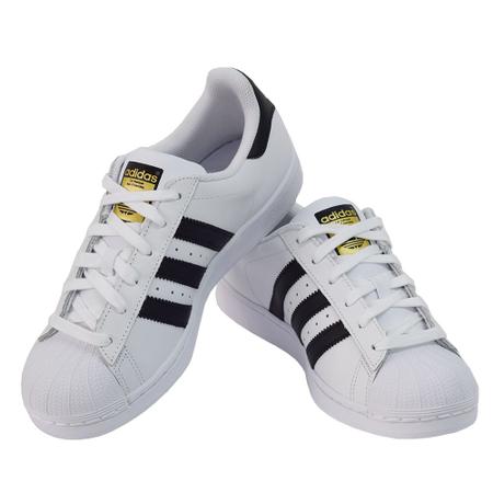 Tenis Adidas superstar branco - compre online, ótimos preços