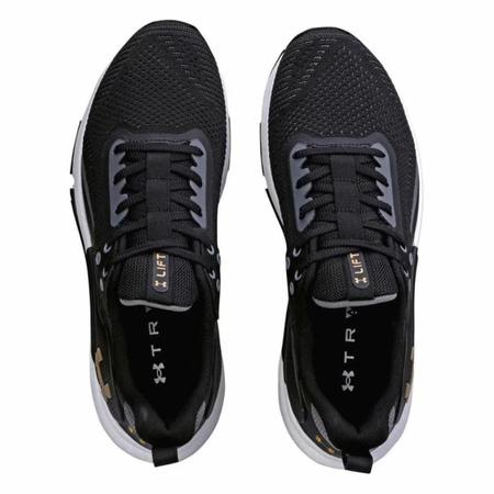 Tênis Under Armour Tribase Lift Unissex Preto Cross Training - Preto Imagem de Tênis Under Armour Tribase Lift Unissex Preto Cross Training - Preto