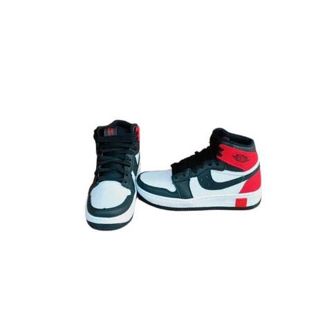 Tenis vanscy hotsell vermelho cano alto