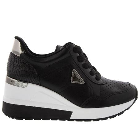 Tenis anabela via marte preto 2025