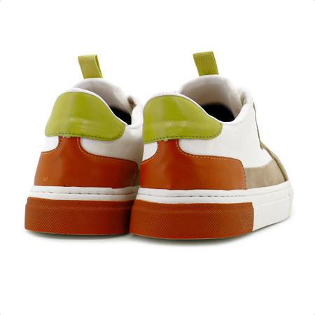 Tênis Via Uno Maçã Verde/Branco/Páprica Ref.: 1510223 Imagem de Tênis Via Uno Maçã Verde/Branco/Páprica Ref.: 1510223