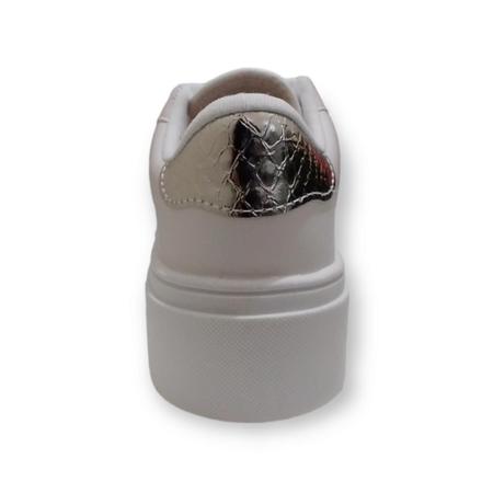 Tenis vizzano best sale branco com prata