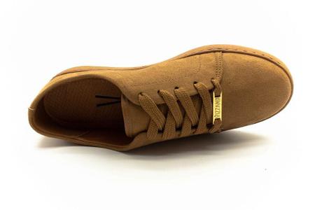 Tenis vizzano cheap camurça marrom