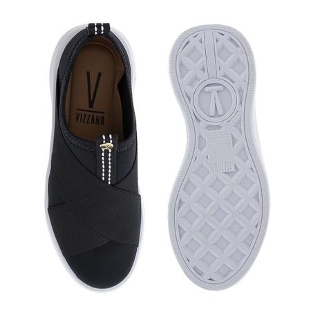 Tenis vizzano preto elastico 2025