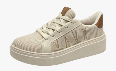 Tênis Vizzano Feminino Casual Tecido Tramado Belgica Pelica Imagem de Tênis Vizzano Feminino Casual Tecido Tramado Belgica Pelica
