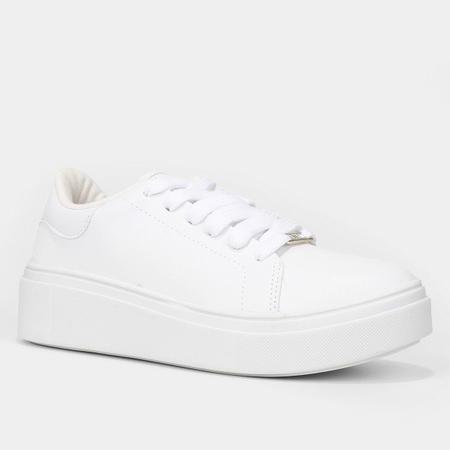 Tenis vizzano branco best sale zattini