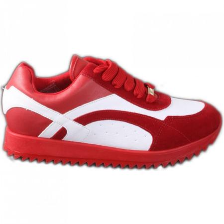 Tenis vizzano vermelho sales e branco