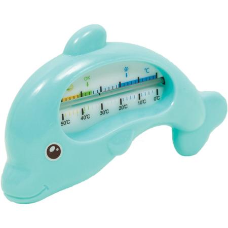 Imagem de Termometro Banheira Golfinho Segurança Banho Bebe Higiene