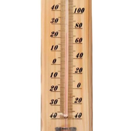 Imagem de Termômetro de Madeira para Ambiente TR-12 Western