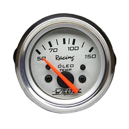 Imagem de Termômetro elétrico do óleo 50-150c 12v branco usar sensor - w20.236c + copo