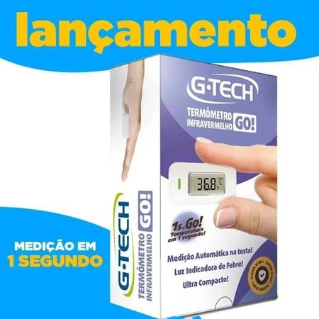 Imagem de Termômetro Infravermelho Portátil Digital Compacto G-Tech GO