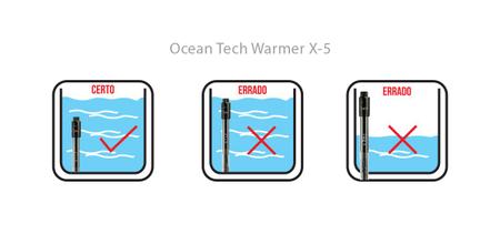 Imagem de Termostato aquecedor x-5 200w  -  ocean tech