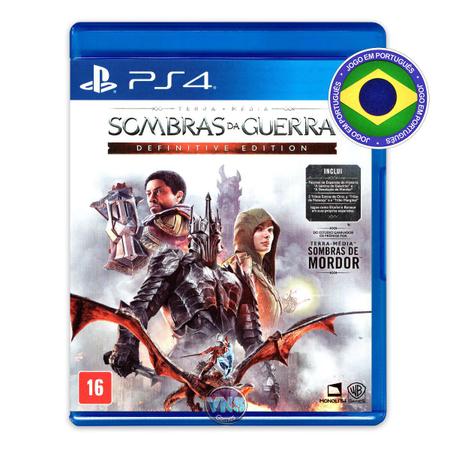 Jogo Terra Média Sombras da Guerra PS4 Warner Bros com o Melhor Preço é no  Zoom