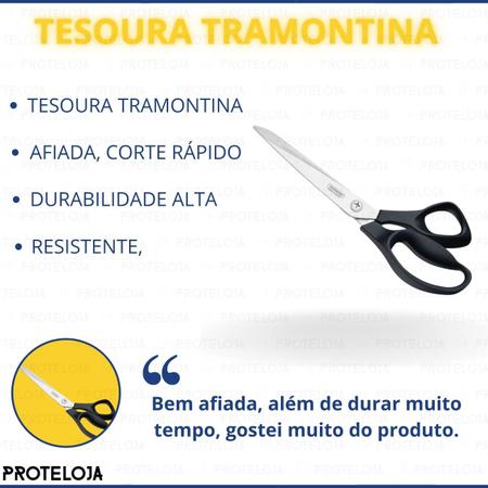 Imagem de Tesoura Cozinha Aço Inox Tramontina Culinário