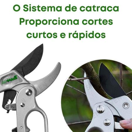 Imagem de Tesoura Trapp de Poda com Multiplicador de Força com Catraca