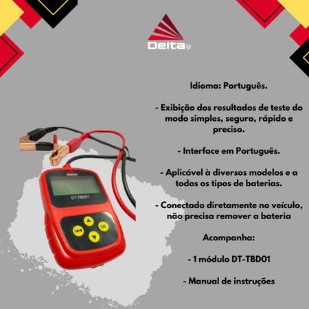 Imagem de Test/ De Baterias Digital Português - Dt-tbd01 Delta