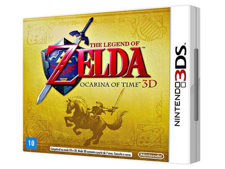 Jogo the legend of zelda ocarina of time 3d - Zelda - Magazine Luiza