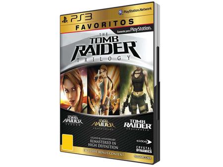The Tomb Raider Trilogy - PS3 - Square Enix - Jogos de Aventura - Magazine  Luiza