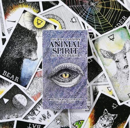 Imagem de The Wild Unknown Animal Spirit Tarot Deck Tarô O Espírito Animal Desconhecido E Selvagem Baralho de Cartas de Oráculo