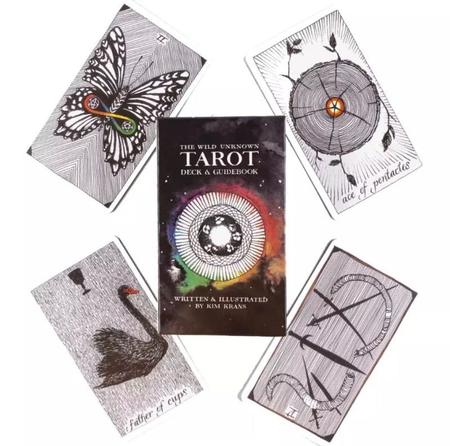 Imagem de The Wild Unknown Tarot Deck Tarô Selvagem Desconhecido Baralho de Cartas de Oráculo