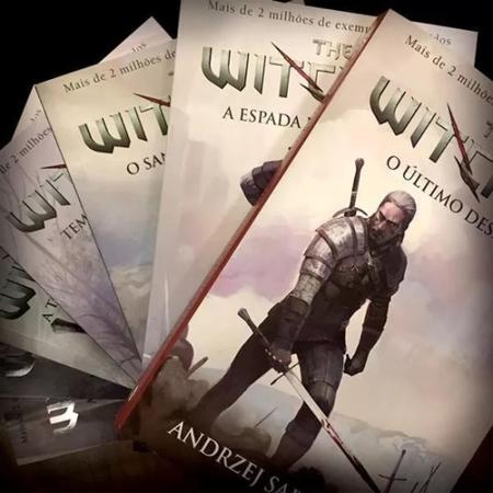 Imagem de The Witcher - Box Capa Game Com 8 Livros - Série Netflix Lindo Para Presente - Colecionador