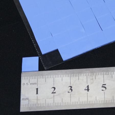 Imagem de Thermal Pad Almofada Térmica Dissipador Esp 1.5mm - 100 Unidades De 1cm