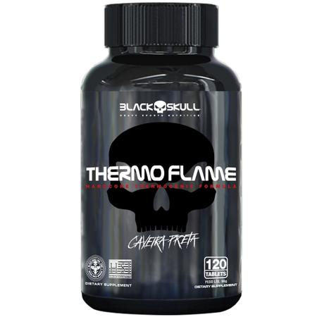 Imagem de Thermo Flame Termogênico - 120 Tabletes Black Skull