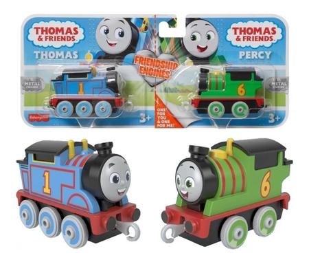 Thomas e Seus Amigos Veículo Trens Amizade Thomas & Percy : :  Brinquedos e Jogos