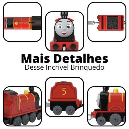 Thomas e Seus Amigos - James Veículo Mini Trenzinho - Mattel - JP Toys -  Brinquedos e Actions Figures para todas as idades