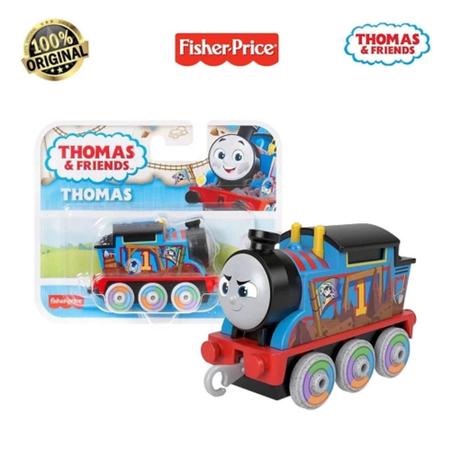 Mini Locomotiva - Golden Thomas - Thomas e Seus Amigos - Track Master -  Fisher-Price - superlegalbrinquedos