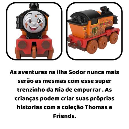 Thomas e Seus Amigos Veículo de Brinquedo Trem Celebração Nia