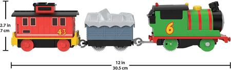 Thomas e Seus Amigos Pack Trenzinho Percy E Bruno Motorizado - Mattel -  Trem de Brinquedo - Magazine Luiza