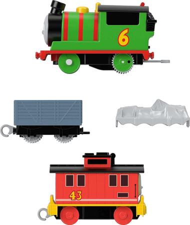 Thomas e Seus Amigos Pack Trenzinho Percy E Bruno Motorizado - Mattel -  Trem de Brinquedo - Magazine Luiza