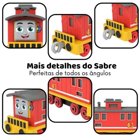Thomas e Seus Amigos Veículo de Brinquedo Trem Metalizado Bruno