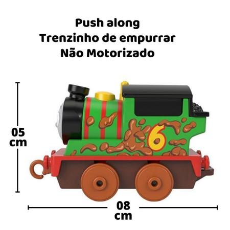 Thomas e Seus Amigos Pack Trenzinho Percy E Bruno Motorizado - Mattel -  Trem de Brinquedo - Magazine Luiza