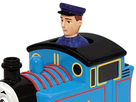 Thomas & Friends Motorizado Thomas com Annie & Clarabel - Trem de Brinquedo  com Sons e Frases - Fisher-Price - Trem de Brinquedo - Magazine Luiza