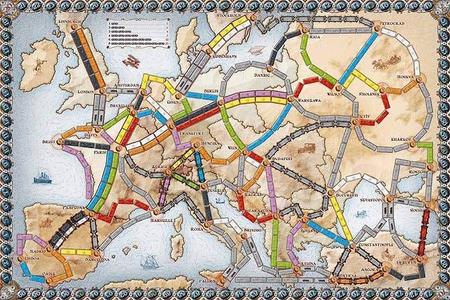 Ticket to Ride Europa 15 Anos Jogo de Tabuleiro Galapagos TTR301